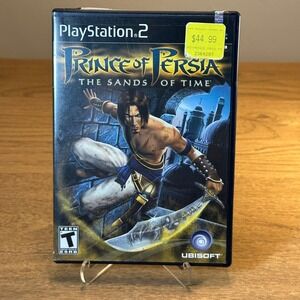 Ubisoft Prince of Persia The Sands of Time PS2 Black Label Good CIB SLUS-20743